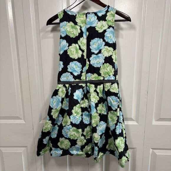 Bonnie Jean Dress Girls 16 Floral Tiered Sleeveless Spring Party Easter Cute - Picture 3 of 9